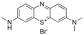 CAS 登录号:7508-40-9, 3-(二甲基氨基)-7-(甲基氨基)吩噻嗪-5-鎓溴化物