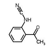 CAS 登录号：75106-14-8， (2-乙酰基苯基)氰胺