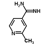 CAS 登录号：751439-05-1， 2-甲基-4-吡啶甲脒