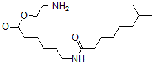CAS 登录号:75150-12-8, 2-氨基乙醇6-(7-甲基辛酰基氨基)己酸酯