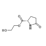 CAS 登录号：7518-82-3， 2-羟基乙基5-氧代-L-脯氨酸酯