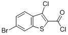 CAS#: 75212-27-0, 6-Bromo-3-Chloro-Benzo[b]Thiophene-2-Carbonyl Chloride