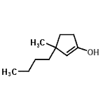 CAS 登录号：752151-02-3， 3-丁基-3-甲基-1-环戊烯-1-醇