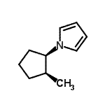 CAS 登录号：752206-05-6， 1-[(1R,2S)-2-甲基环戊基]-1H-吡咯