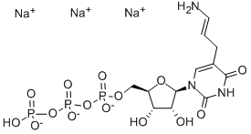CAS 登录号：75221-88-4， 5-(2-丙烯-1-基氨基)-尿苷 5'-(四氢三磷酸酯)