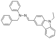 CAS 登录号:75238-79-8, 9-乙基咔唑-3-甲醛 N-苄基-N-苯基腙