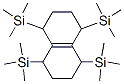 CAS 登录号：75272-68-3， 三甲基-[4,5,8-三(三甲基硅烷基)-1,2,3,4,5,6,7,8-八氢萘-1-基]硅烷