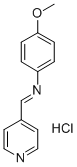 CAS#: 75273-81-3, N-(4-Methoxyphenyl)-1-Pyridin-4-Ylmethanimine Hydrochloride