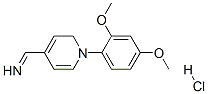 CAS 登录号:75273-83-5, N-(2,4-二甲氧基苯基)-1-吡啶-4-基甲烷亚胺盐酸盐