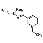 CAS 登录号：752958-57-9， 1-乙基-5-(2-乙基-2H-四唑-5-基)-1,2,3,6-四氢吡啶