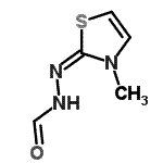 CAS 登录号：753028-21-6， N'-[(2E)-3-甲基-1,3-噻唑-2(3H)-亚基]甲酰肼