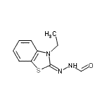 CAS 登录号：753028-42-1， N'-[(2E)-3-乙基-1,3-苯并噻唑-2(3H)-亚基]甲酰肼