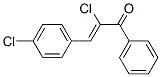 CAS 登录号:75305-65-6, (Z)-2-氯-3-(4-氯苯基)-1-苯基丙-2-烯-1-酮