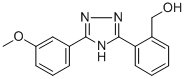 CAS 登录号：75318-77-3， [2-[5-(3-甲氧基苯基)-2H-1,2,4-三唑-3-基]苯基]甲醇