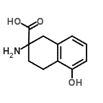 CAS 登录号:753387-72-3, 2-氨基-5-羟基-1,2,3,4-四氢-2-萘甲酸