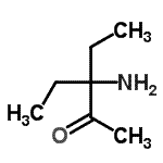 CAS 登录号：753398-13-9， 3-氨基-3-乙基-2-戊酮