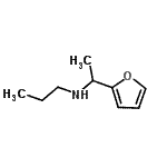 CAS 登录号：753405-39-9， N-[1-(2-呋喃基)乙基]-1-丙胺