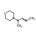 CAS 登录号：753437-41-1， N,N'-二甲基-N-4-吗啉基亚氨代甲酰胺