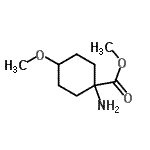 CAS 登录号：753441-74-6， 甲基1-氨基-4-甲氧基环己甲酸酯