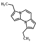 CAS 登录号：753470-57-4， 3,9-二乙基二吡咯并[1,2-a:1',2'-c]嘧啶