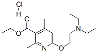 CAS#: 75348-37-7, Ethyl 6-(2-Diethylaminoethoxy)-2,4-Dimethylpyridine-3-Carboxylate Hydrochloride