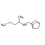 CAS 登录号：75382-69-3， N-(双环[2.2.1]庚-2-基甲基)-2-戊胺