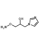 CAS 登录号：754133-36-3， 1-(氨基氧基)-3-(1H-咪唑-1-基)-2-丙醇