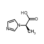 CAS 登录号：754145-95-4， (2R)-2-(1H-咪唑-1-基)丙酸