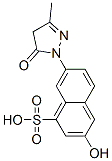 CAS#: 75476-93-6, 3-Hydroxy-7-(3-Methyl-5-Oxo-4H-Pyrazol-1-Yl)Naphthalene-1-Sulfonic Acid