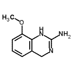CAS 登录号：754975-53-6， 8-甲氧基-3,4-二氢-2-喹唑啉胺