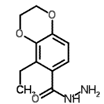 CAS 登录号：755014-58-5， 5-乙基-2,3-二氢-1,4-苯并二氧杂环己烷-6-甲酰肼