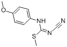 CAS#: 75565-12-7, 1-Cyano-3-(4-Methoxyphenyl)-2-Methylisothiourea