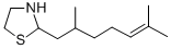 CAS#: 75606-42-7, 2-(2,6-Dimethylhept-5-Enyl)-1,3-Thiazolidine