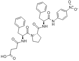 CAS#: 75651-68-2, Suc-Phe-Pro-Phe-Pna