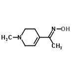 CAS 登录号：756787-09-4， (1E)-N-羟基-1-(1-甲基-1,2,3,6-四氢-4-吡啶基)乙烷亚胺
