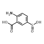 CAS 登录号：756796-65-3， 2-氨基-5-亚磺基苯甲酸