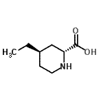 CAS 登录号：756814-90-1， (2R,4R)-4-乙基-2-哌啶羧酸