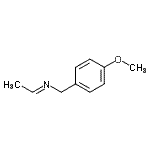 CAS 登录号：756845-56-4， (1E)-N-(4-甲氧基苄基)乙烷亚胺