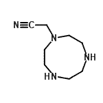 CAS 登录号：757158-20-6， 1,4,7-三氮杂环壬烷-1-基乙腈