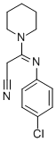 CAS 登录号:75723-40-9, 3-(4-氯苯基)亚氨基-3-哌啶-1-基丙腈