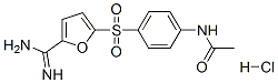 CAS 登录号:75745-70-9, N-(4-((5-(氨基亚胺甲基)-2-呋喃基)磺酰基)苯基)-乙酰胺单盐酸盐
