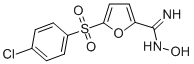 CAS#: 75745-71-0, 5-(4-Chlorophenyl)Sulfonyl-N'-Hydroxyfuran-2-Carboximidamide
