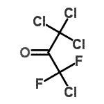 CAS#: 758-41-8, 1,1,1,3-Tetrachloro-3,3-difluoroacetone