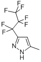 CAS#: 75823-64-2, 5-Methyl-3-(Perfluoropropyl)Pyrazole