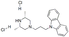 CAS#: 75859-03-9, 9-[3-(cis-3,5-Dimethyl-1-Piperazinyl)Propyl]-9H-Carbazole Dihydrochloride