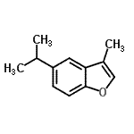 CAS 登录号：758686-34-9， 5-异丙基-3-甲基-1-苯并呋喃