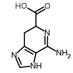 CAS 登录号：758726-17-9， 4-氨基-6,7-二氢-1H-咪唑并[4,5-c]吡啶-6-羧酸