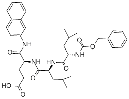 CAS#: 75873-85-7, N-Cbz-Leu-Leu-Glu beta-Naphthylamide