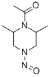 CAS#: 75881-17-3, 1-Acetyl-2,6-Dimethyl-4-Nitroso-Piperazine