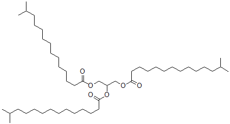 CAS#: 75929-60-1, 1,3-Bis(13-Methyltetradecanoyloxy)Propan-2-Yl 13-Methyltetradecanoate
